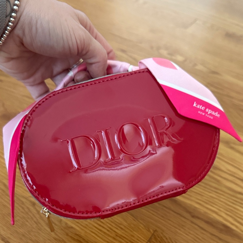 Dior small vanity and Kate Spade scarf - Picture 3 of 5